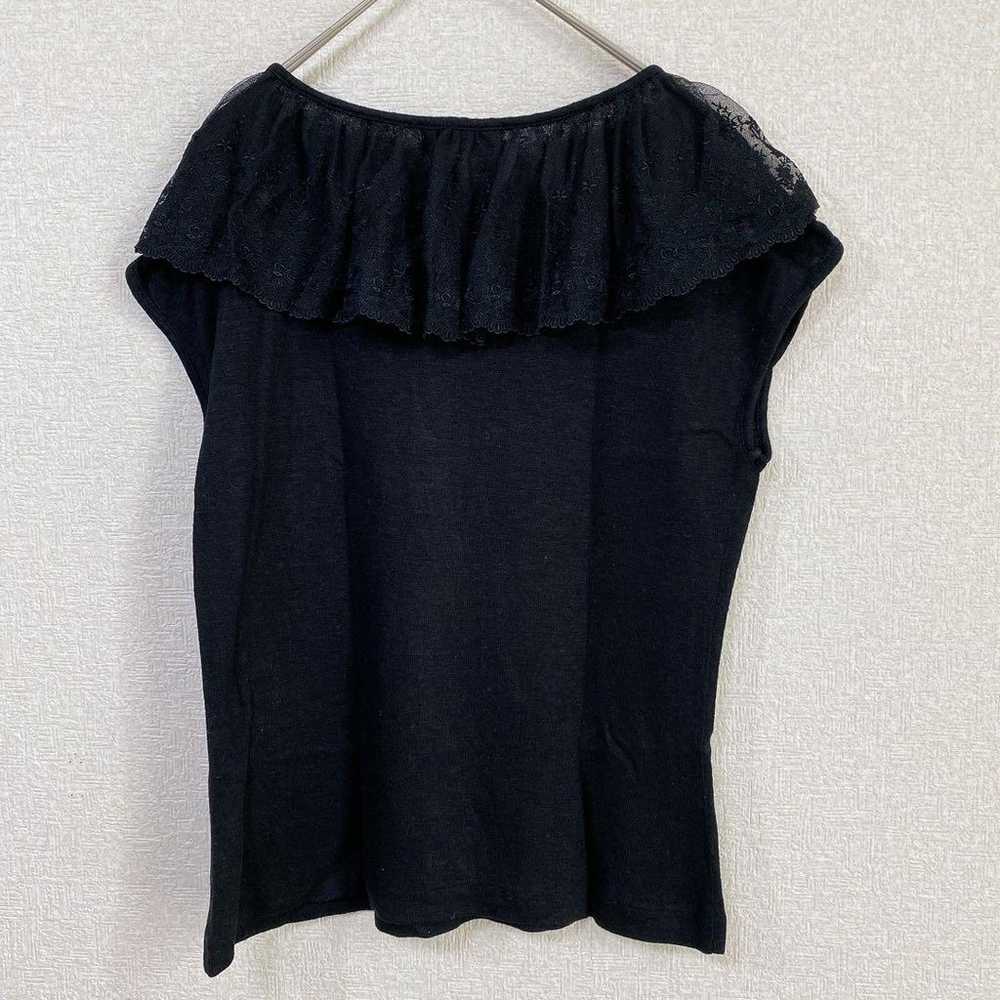 "Marie Ceres" *Thin Knit* Short Sleeve Top* Lace*… - image 7