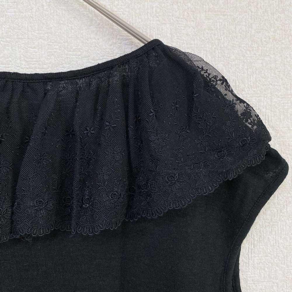 "Marie Ceres" *Thin Knit* Short Sleeve Top* Lace*… - image 9