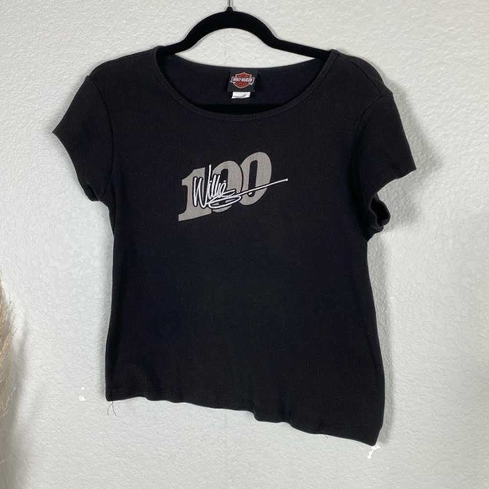 Vintage 2003 Harley Davidson fitted tee - image 5