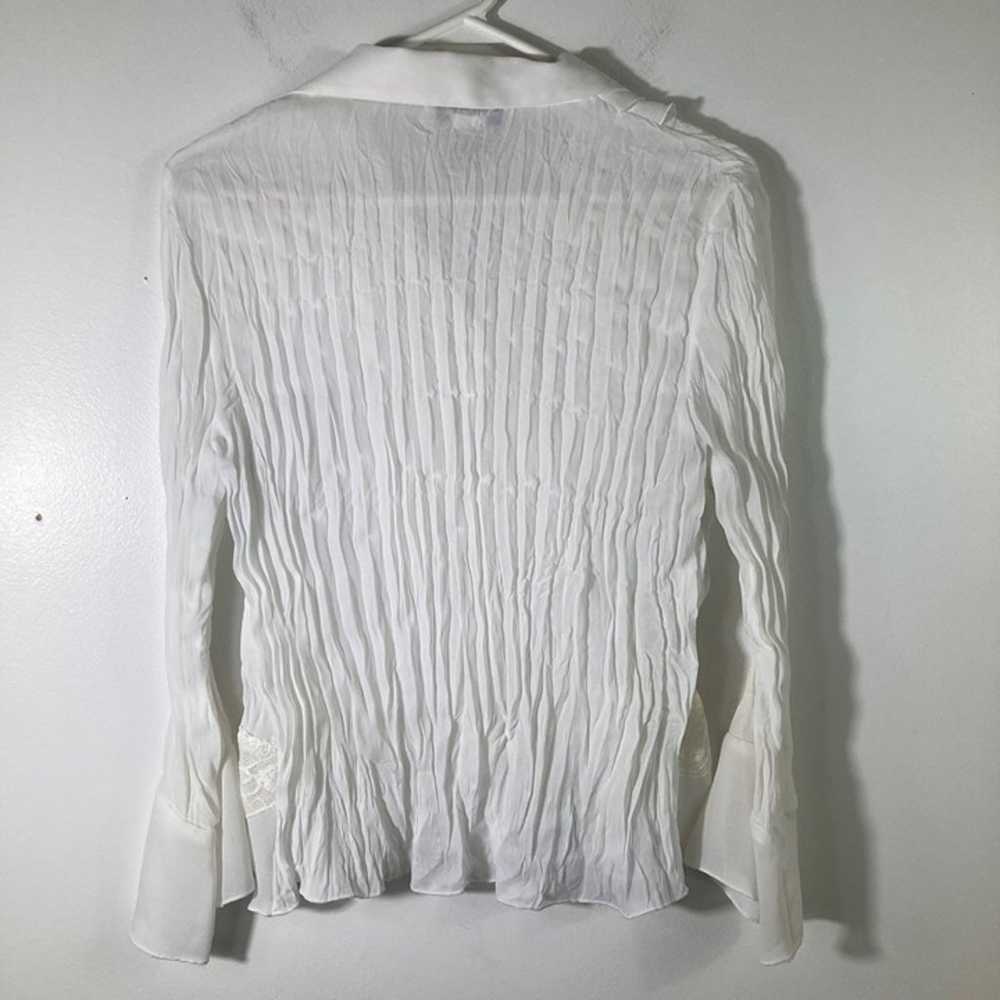 Womens Vintage Michele Michelle Petite Ruffle Lac… - image 2