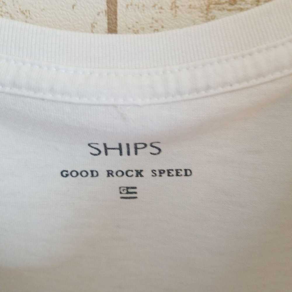 SHIPS×good rock speed T-shirt - image 4