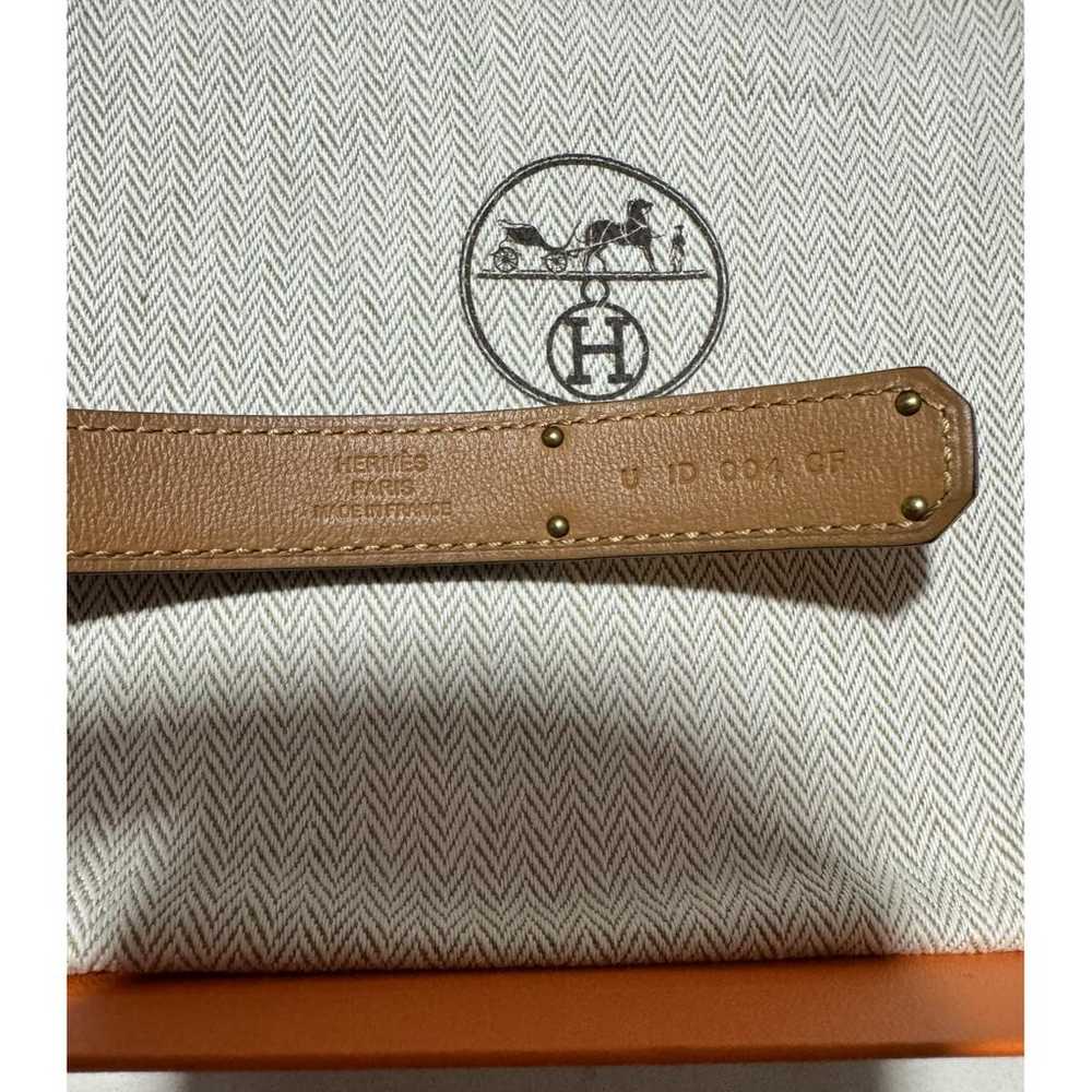 Hermès Kelly leather belt - image 2