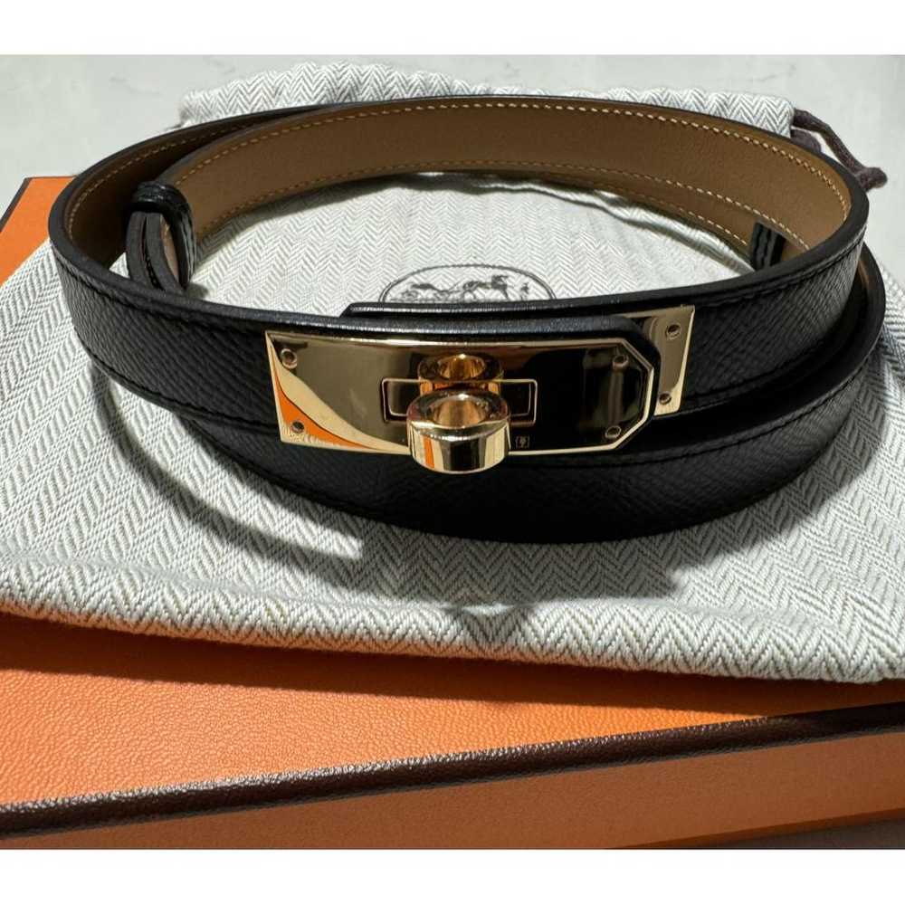 Hermès Kelly leather belt - image 4