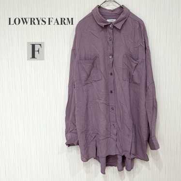 LOWRYS FARM Linen Blend Rayon Shirt [F]