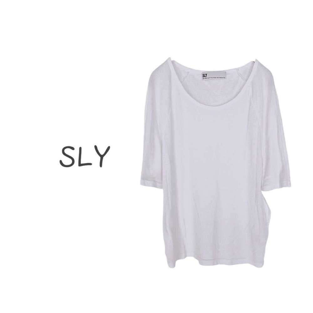 【SLY】Tops Casual Loose Fit Business Simple Figure… - image 1