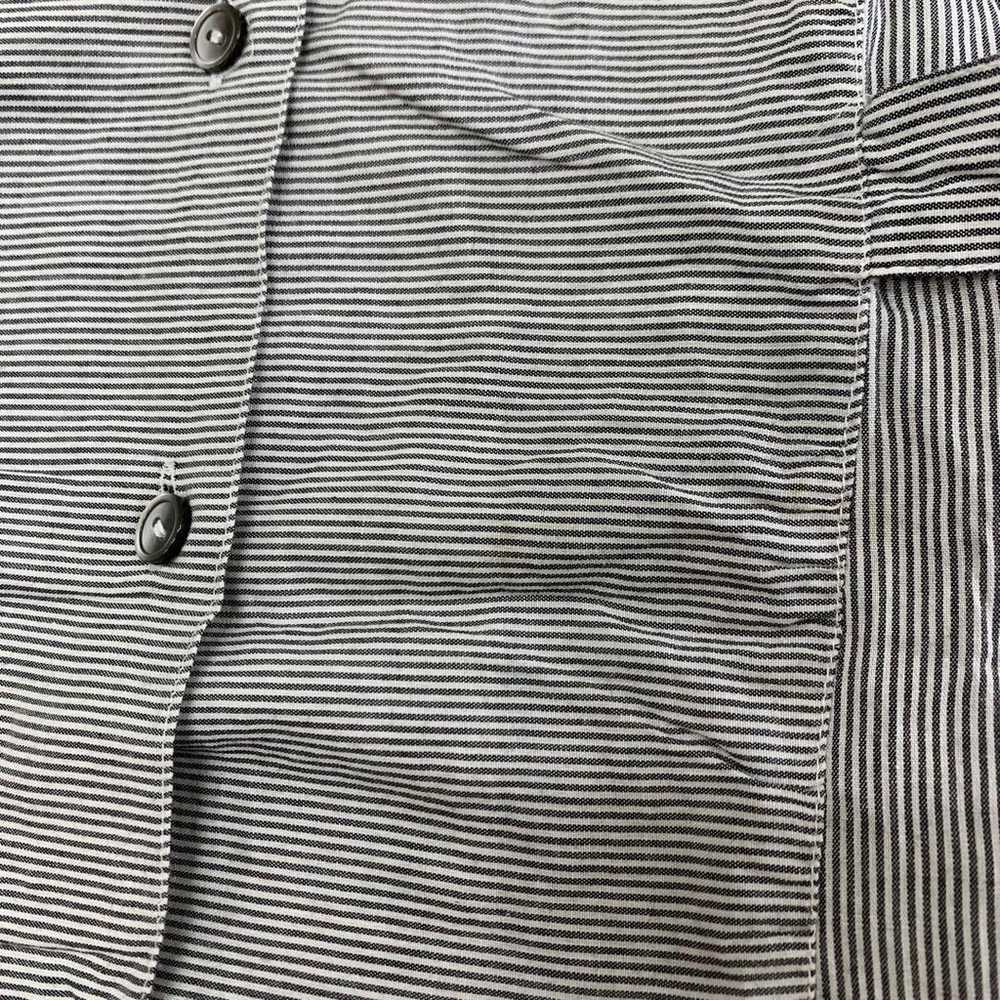 Belgjurne Border Stripe Shirt Short Sleeve - image 7