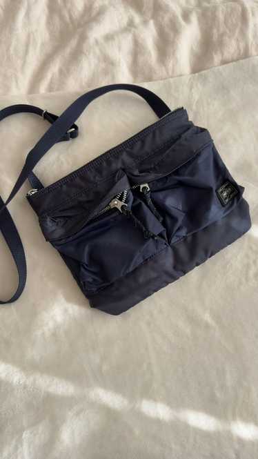 Porter Porter Force Shoulder Bag in Navy