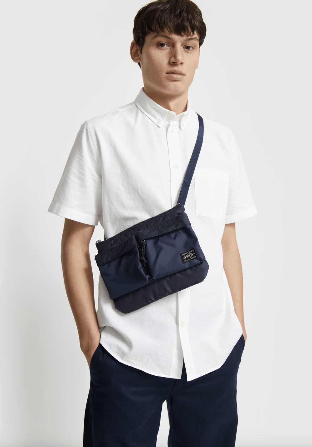 Porter Porter Force Shoulder Bag in Navy - image 7