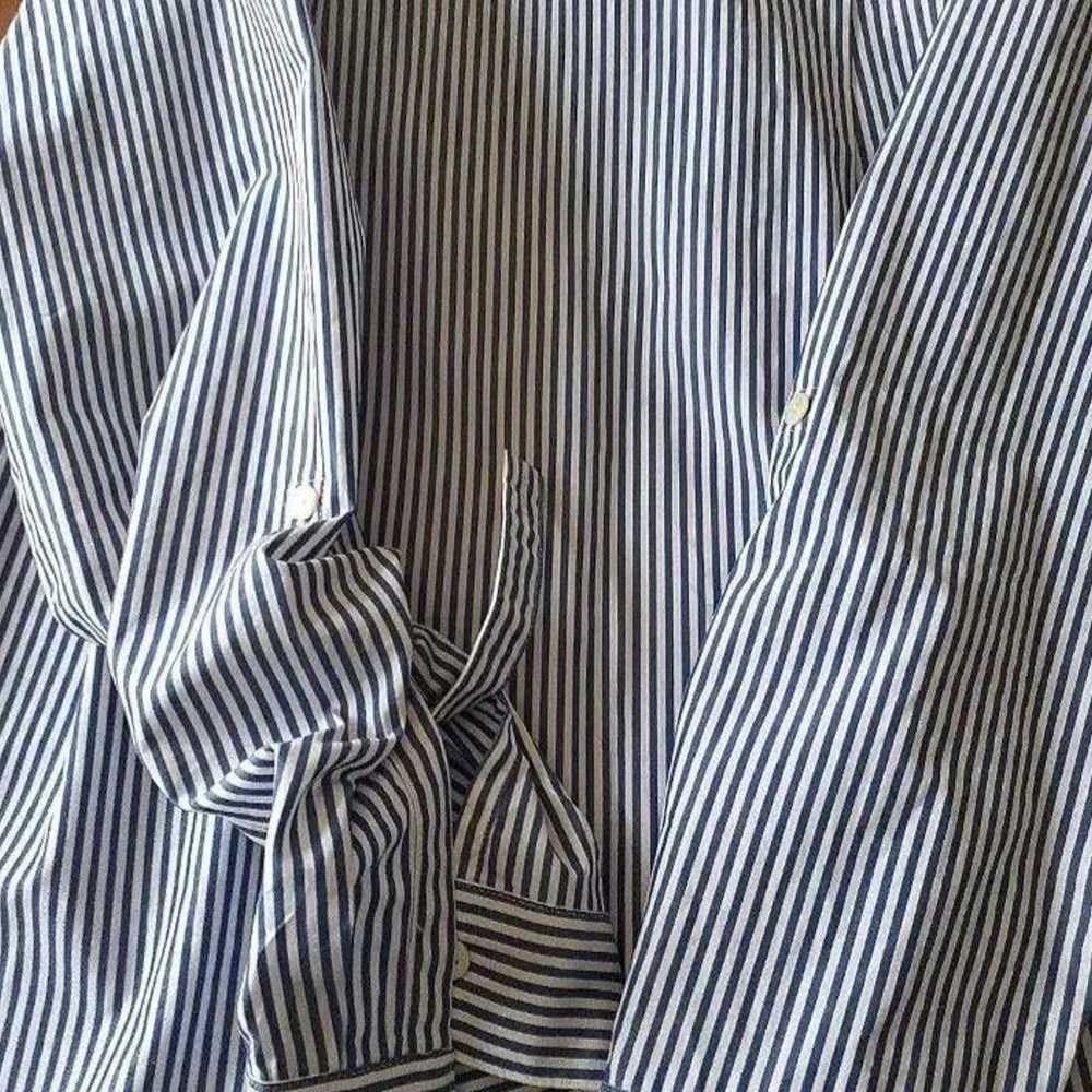 Tomorrowland KNOTT design striped shirt. - image 7