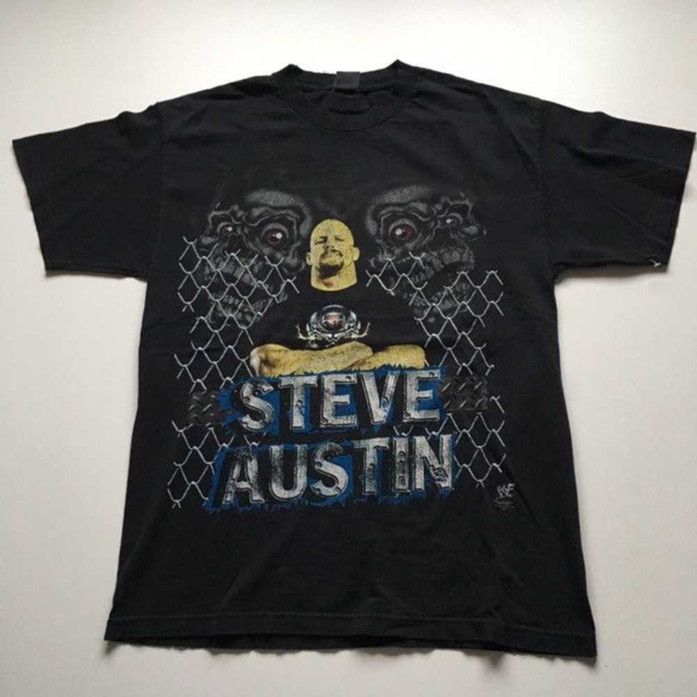 Vintage × Wwe × Wwf Vintage 90s Stone Cold Steve … - image 1