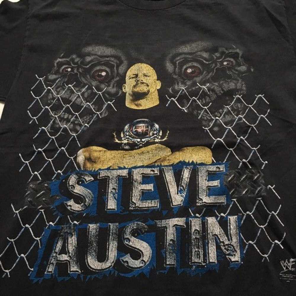 Vintage × Wwe × Wwf Vintage 90s Stone Cold Steve … - image 2