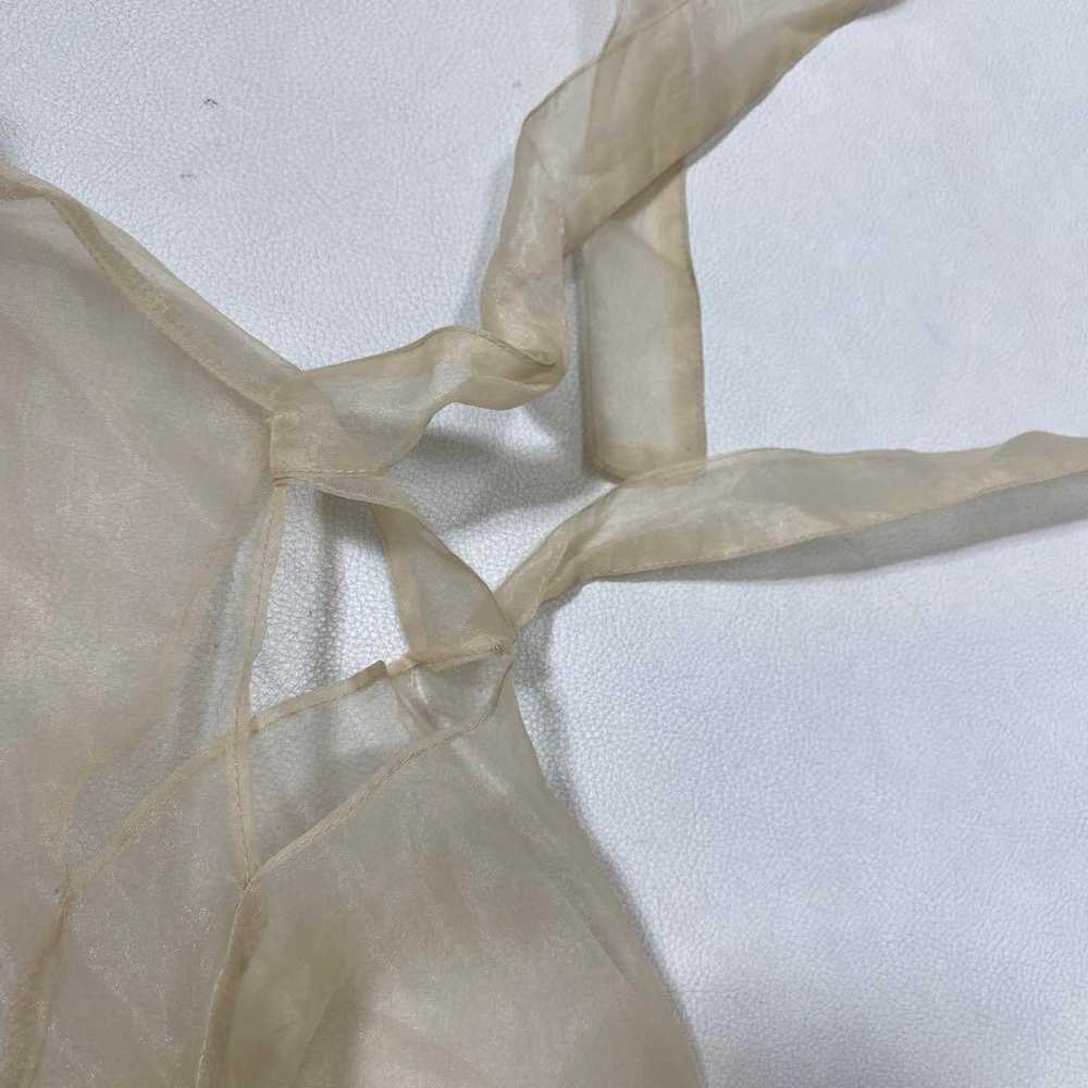 Brand new LilLilly organza ribbon shirt. - image 8