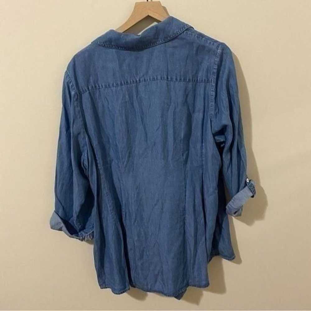 Soft Surroundings Washed Tencel Tunic - image 5