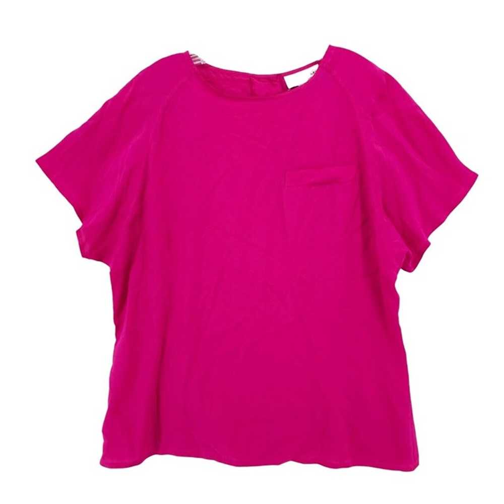 Oscar De La Renta Expressions Vintage Hot Pink Bl… - image 1