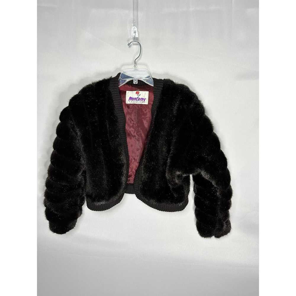 Other Monterey Faux Fur Bolero Jacket Vintage Hol… - image 1