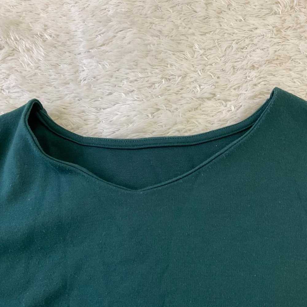 VIS Blouse Shirt F Green Stylish C1332 - image 8