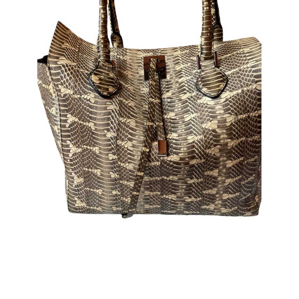 Michael Kors Miranda python handbag - image 2