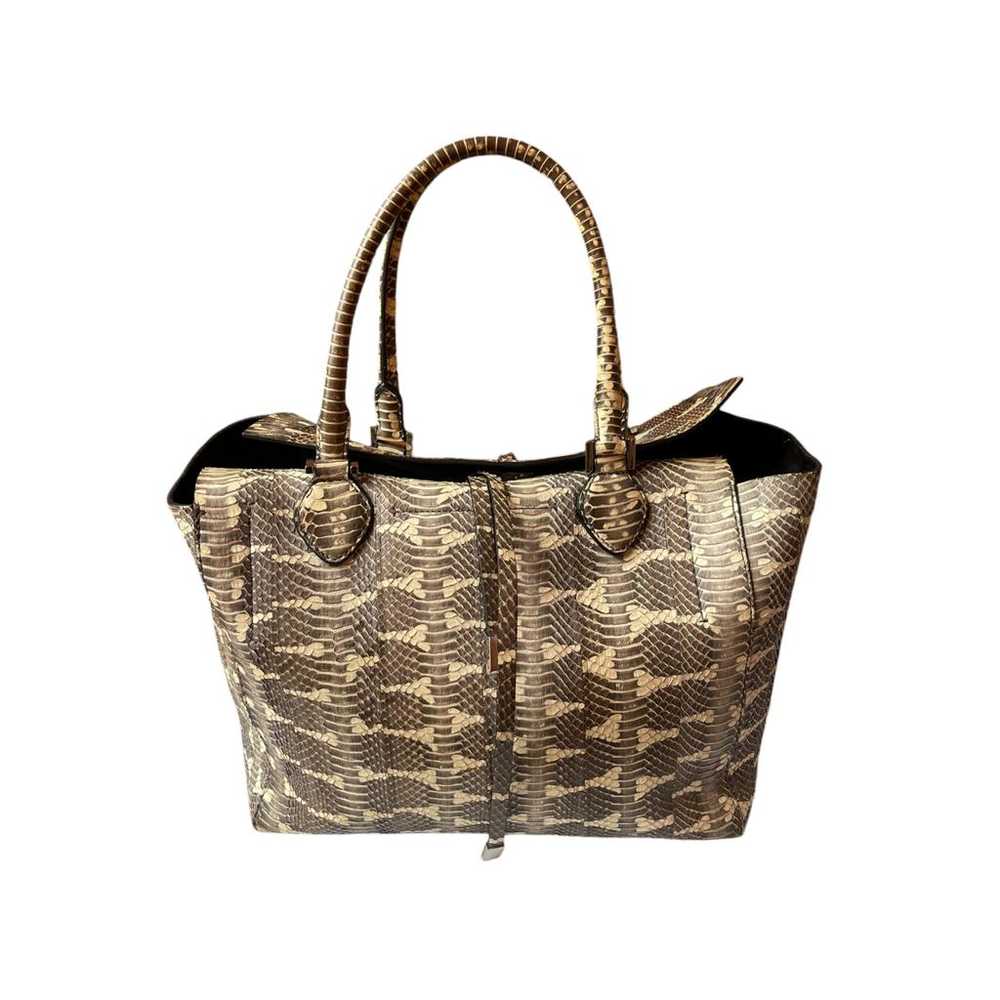 Michael Kors Miranda python handbag - image 5