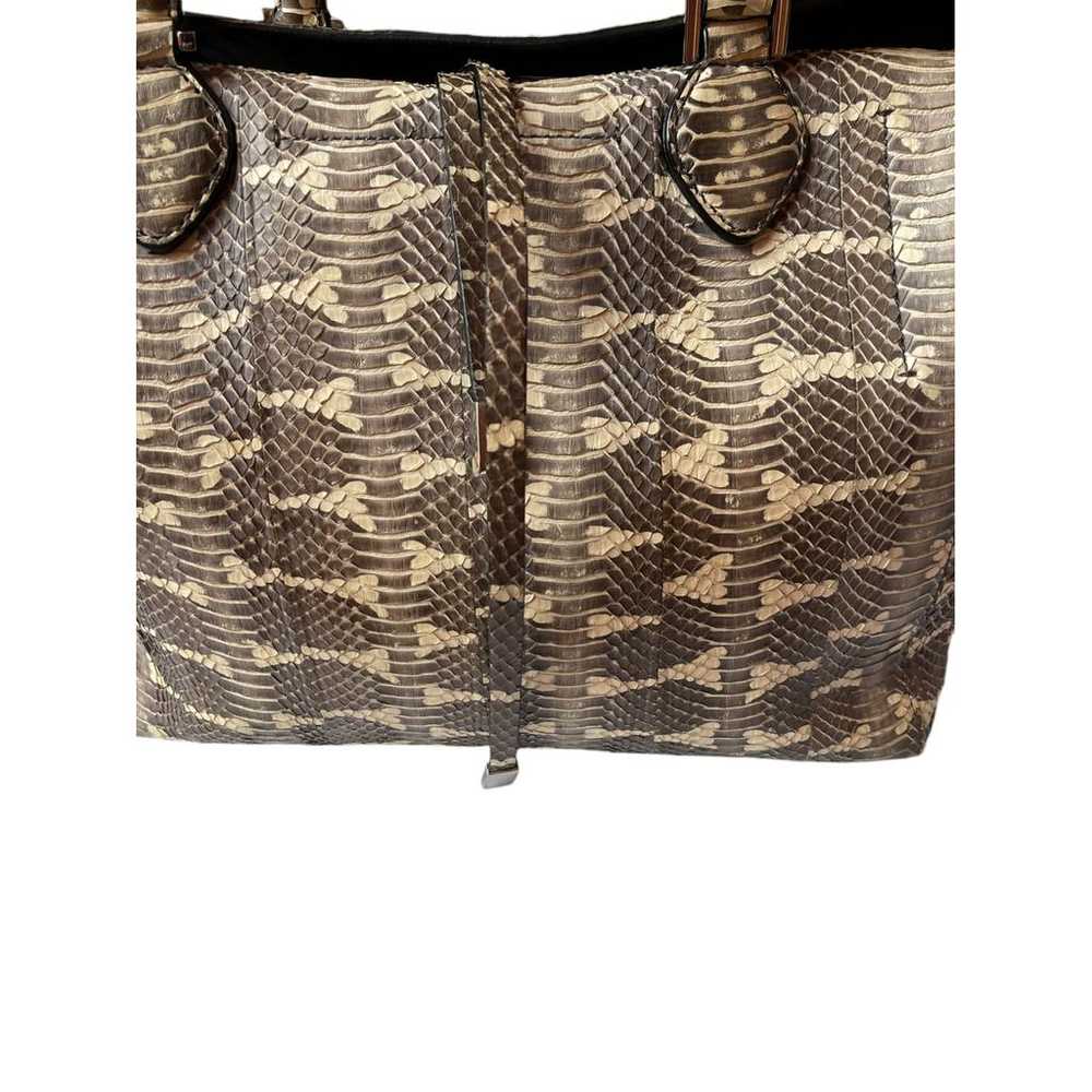 Michael Kors Miranda python handbag - image 6