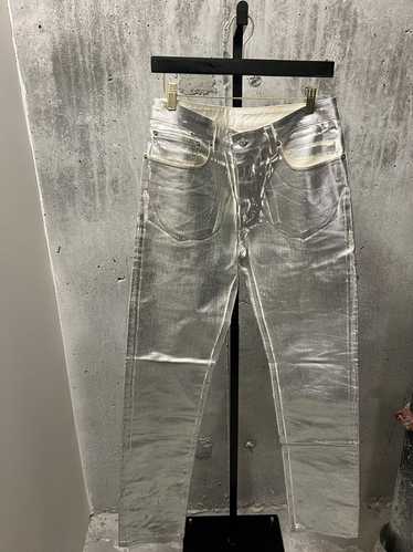 Maison Margiela MM6 Silver Metallic Pants