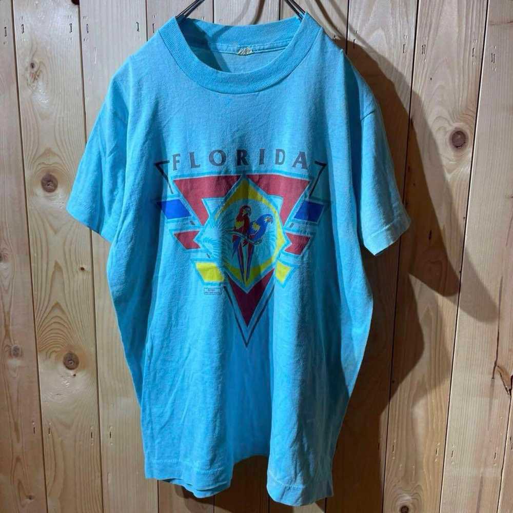 AE5987 80's 90's Vintage US Short Sleeve T-Shirt … - image 2