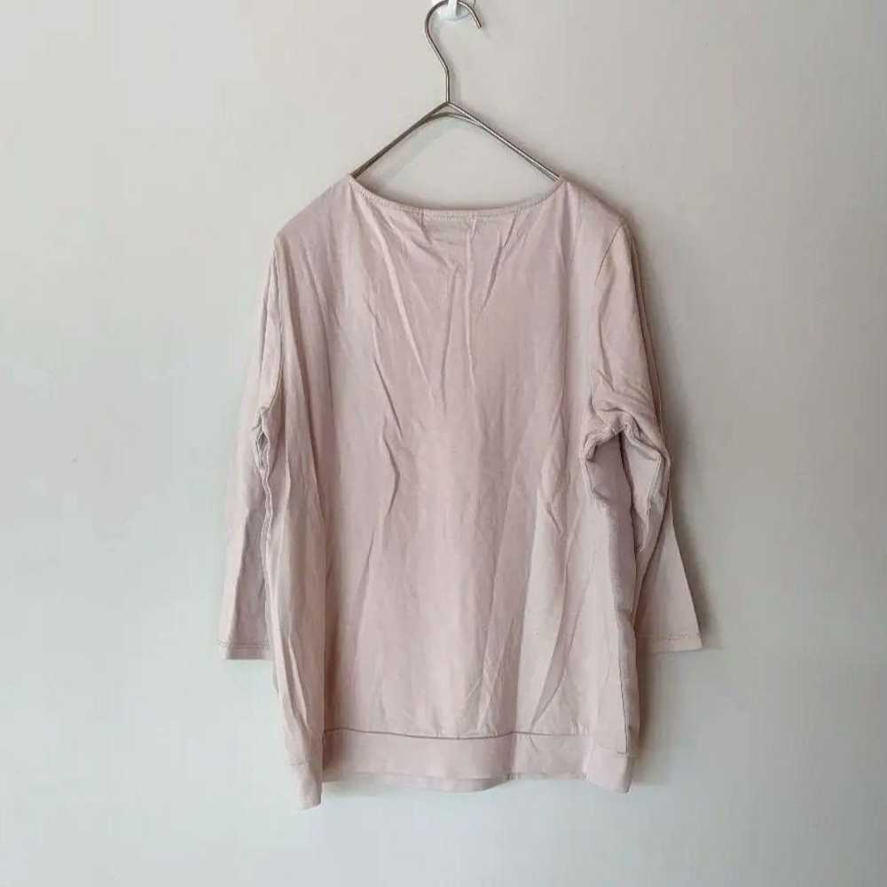 Green Label Relaxing blouse, 3/4 sleeves, pink - image 3