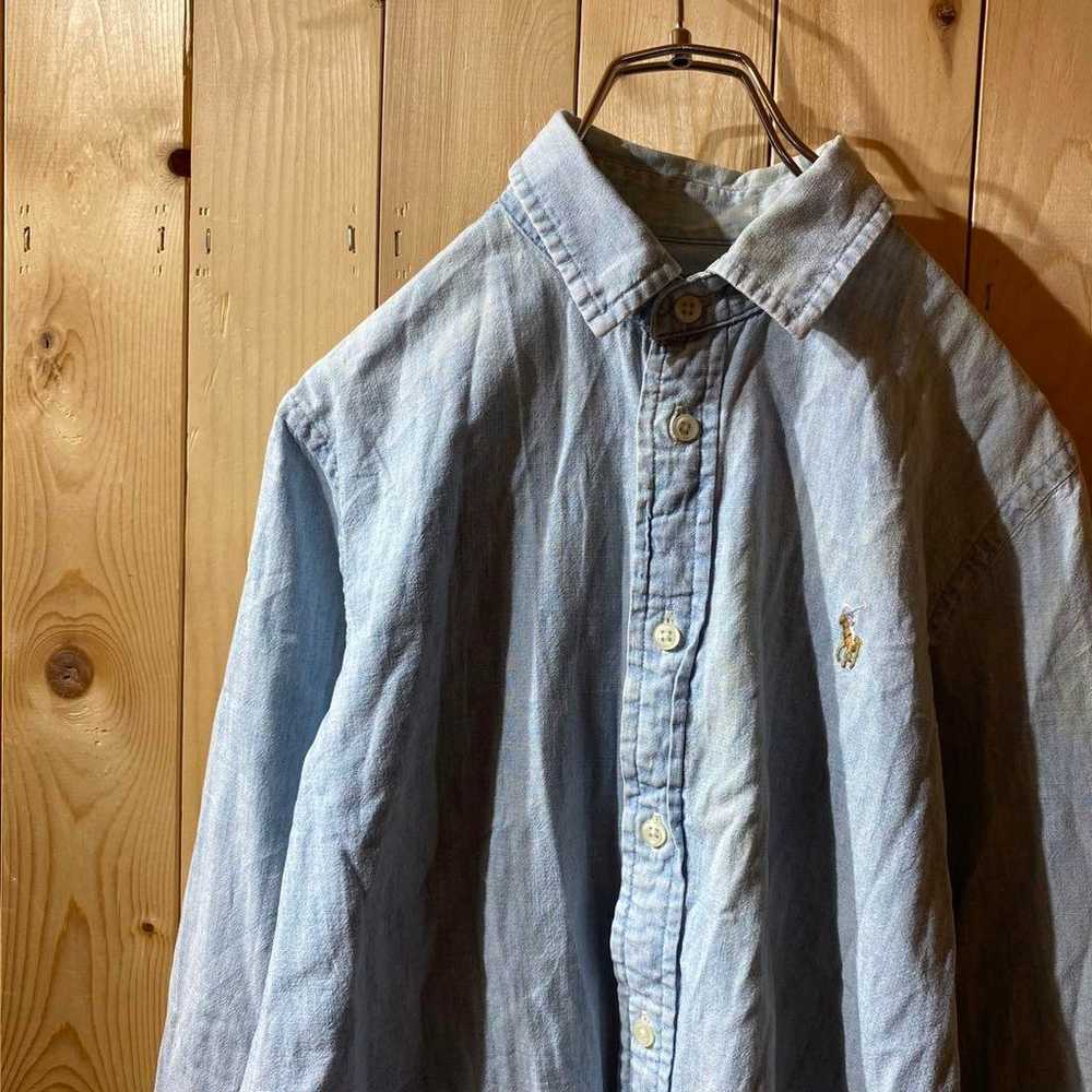 ss3278 Polo Ralph Lauren long-sleeve denim shirt … - image 1