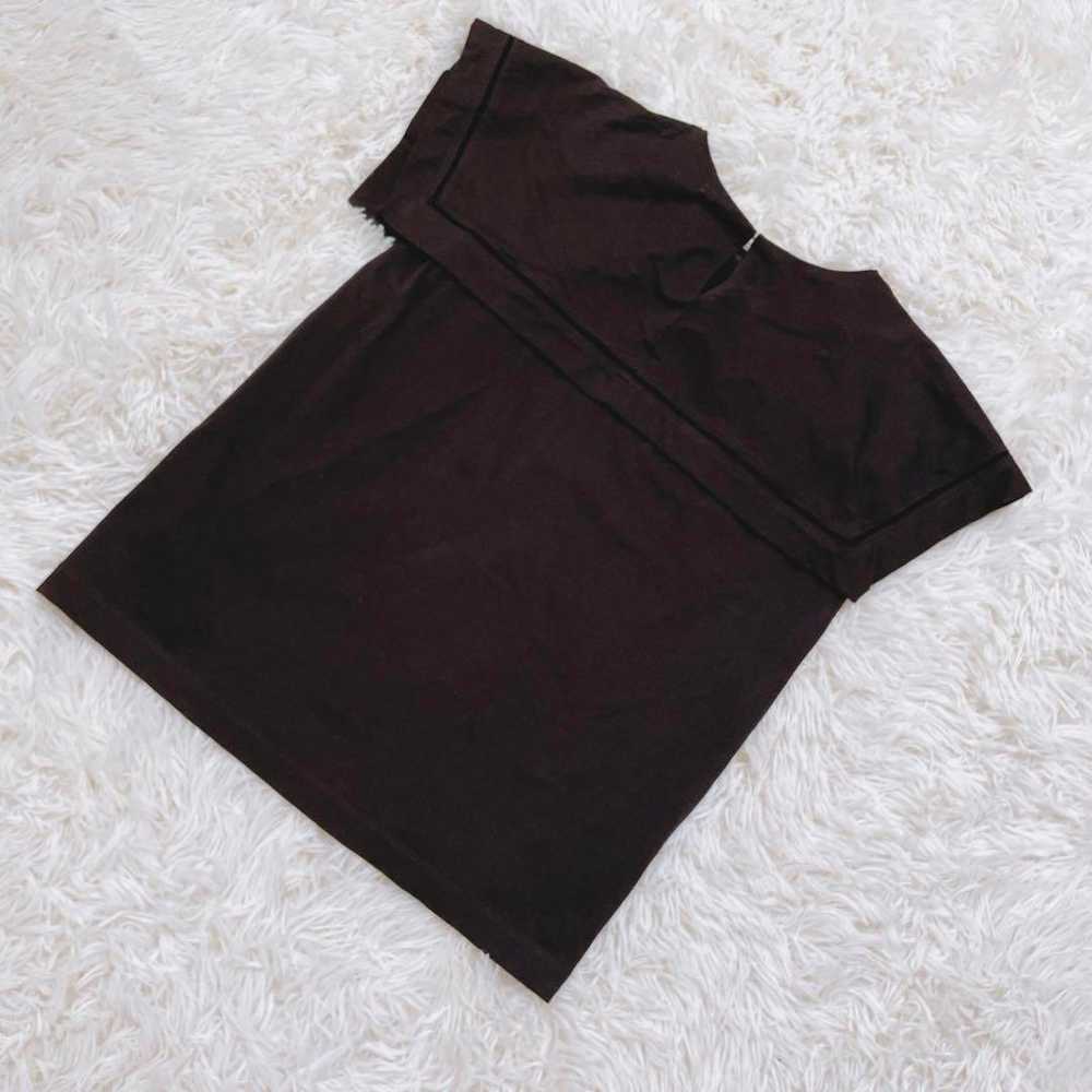 Spick and Span tops sleeveless, brown, with a uni… - image 8