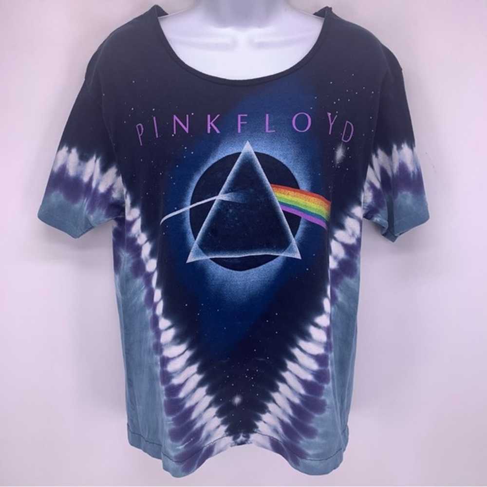 VINTAGE 2006 Liquid Blue Pink Floyd T-Shirt Size … - image 1