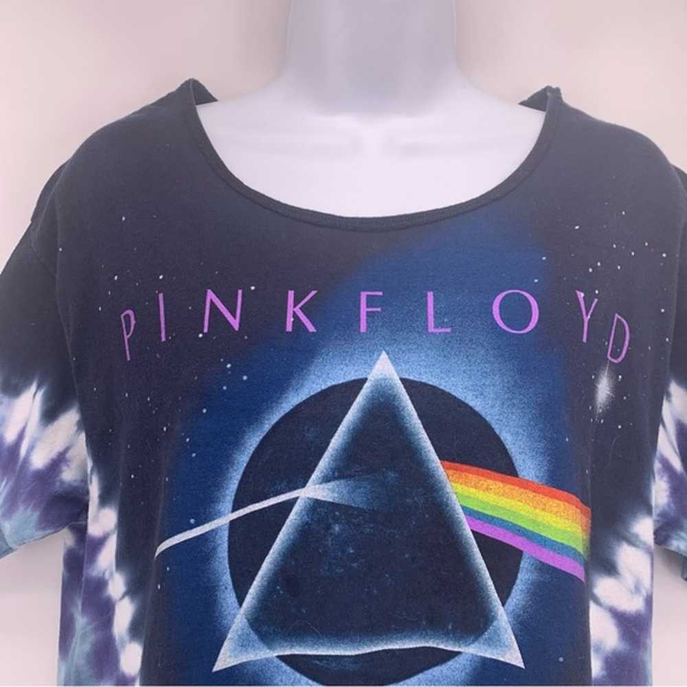 VINTAGE 2006 Liquid Blue Pink Floyd T-Shirt Size … - image 2