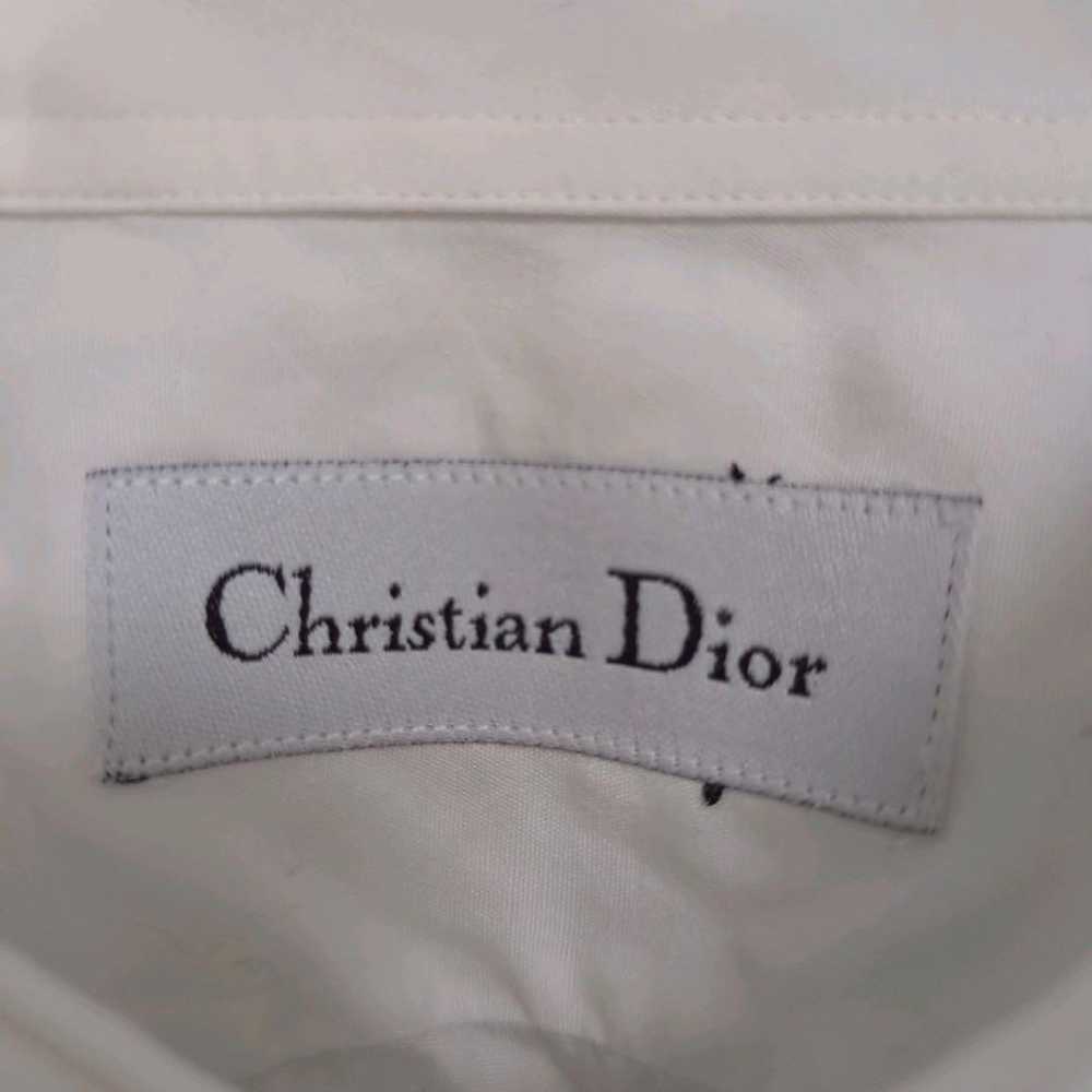 Christian Dior Long Shirt Long Sleeve Plain Embro… - image 8