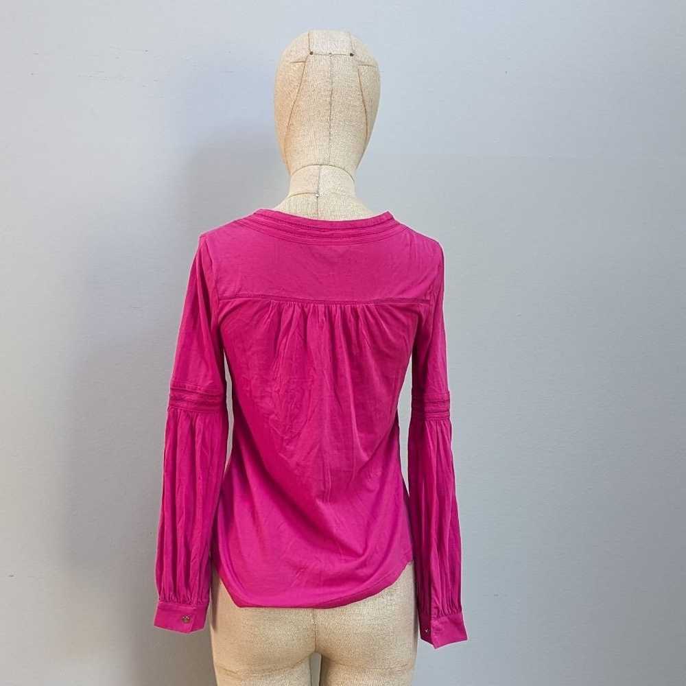 Lauren Ralph Lauren Black Label Pink Blouse - Pet… - image 2