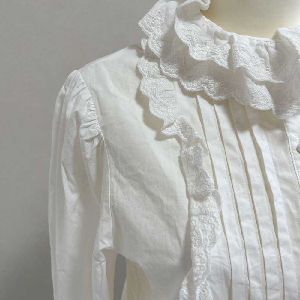 bibiy Barbie Frill Cotton Blouse - image 8