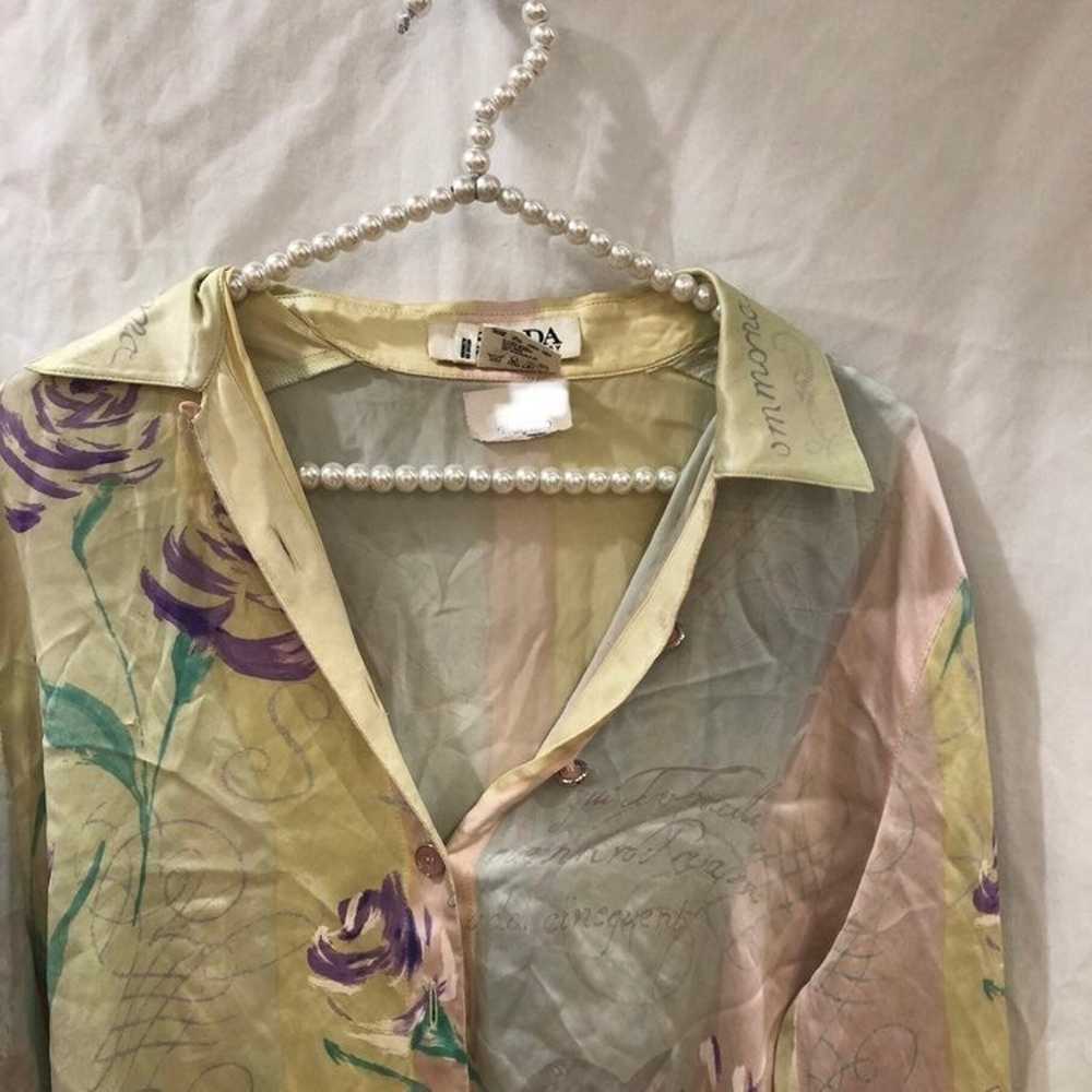 •••Vintage Escada Silk Top••• - image 2