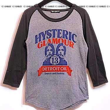 Hysteric Glamour Raglan T 7-Minute Sleeve Long T T