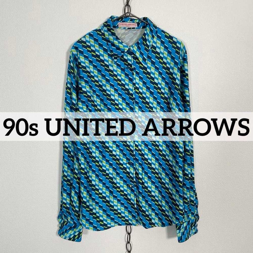 90s Vintage UNITED ARROWS Retro Blouse Hippie - image 1