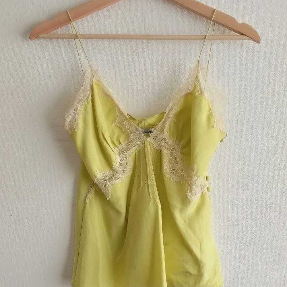 JENEVIEVE Silk Lace Camisole - image 1