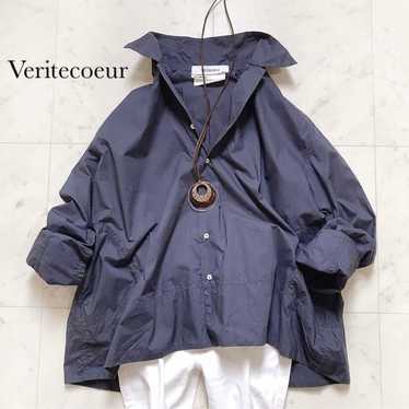 veritecoeur Veritecoeur Shirt Cotton Navy Blouse