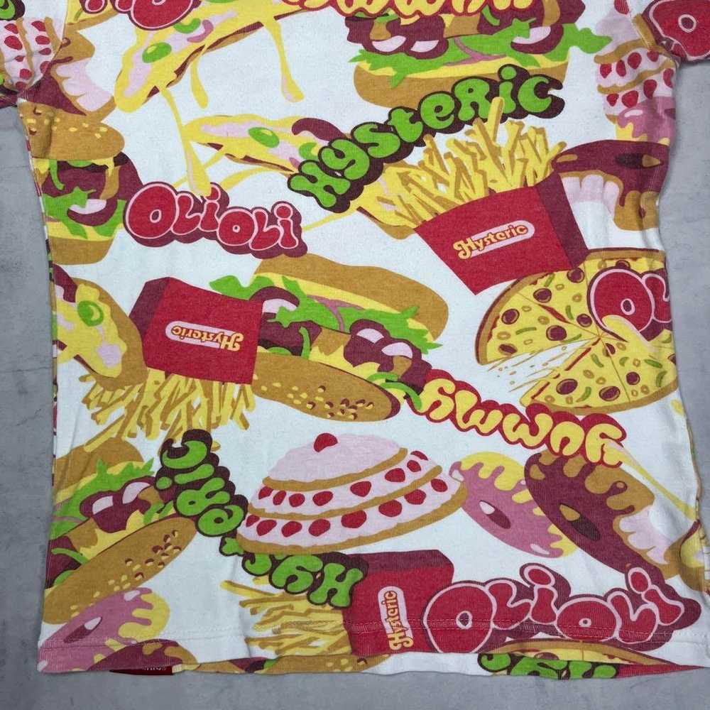 90s Hysteric Glamour hamburger patterned cropped … - image 4