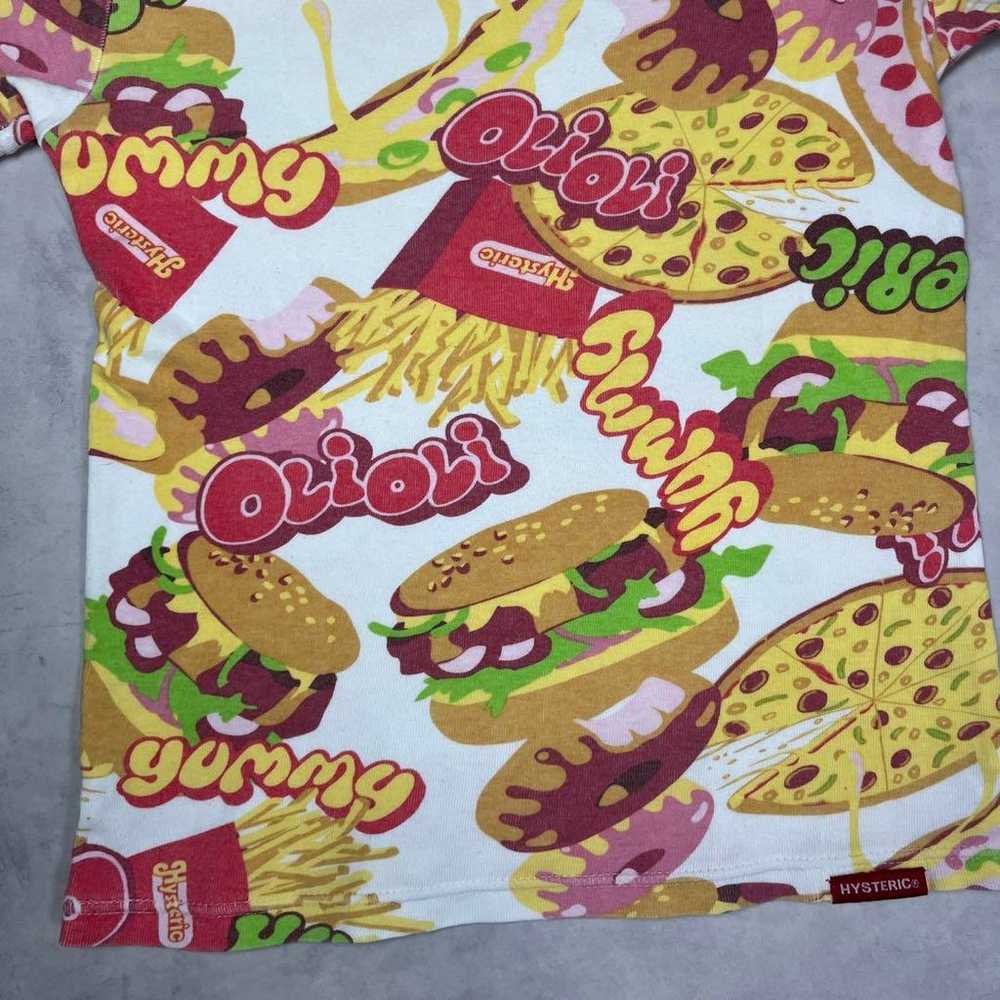 90s Hysteric Glamour hamburger patterned cropped … - image 9