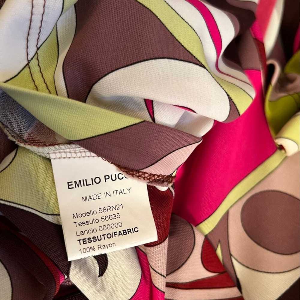 emilio pucci vintage viscose top. - image 4