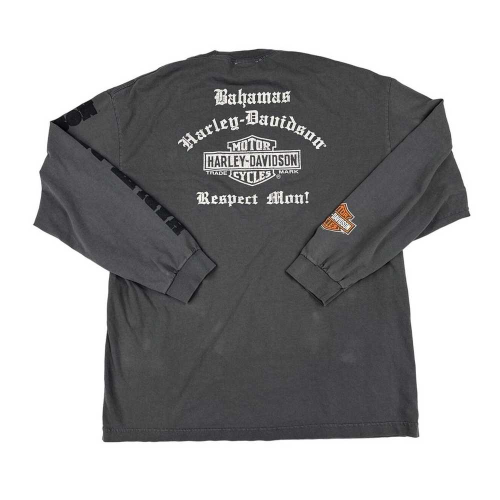 Elwood Vintage - Harley Davidson Long Sleeve Tee … - image 6