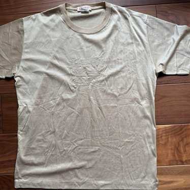 Genuine Rare Vintage LOEWE Beige T-shirt Size L