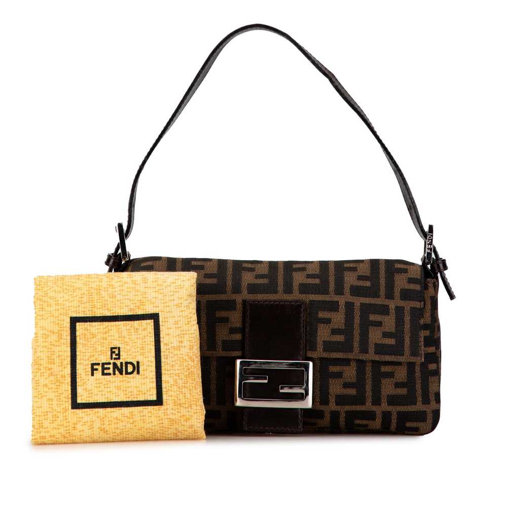 Product Details Fendi Brown Zucca Canvas Baguette… - image 11