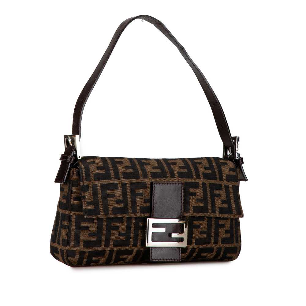 Product Details Fendi Brown Zucca Canvas Baguette… - image 2