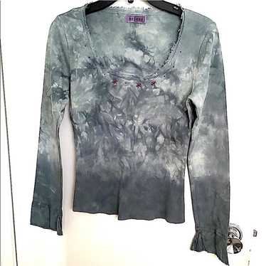 Rare Velvet by Graham & Spencer boho tie-dye tee - image 1