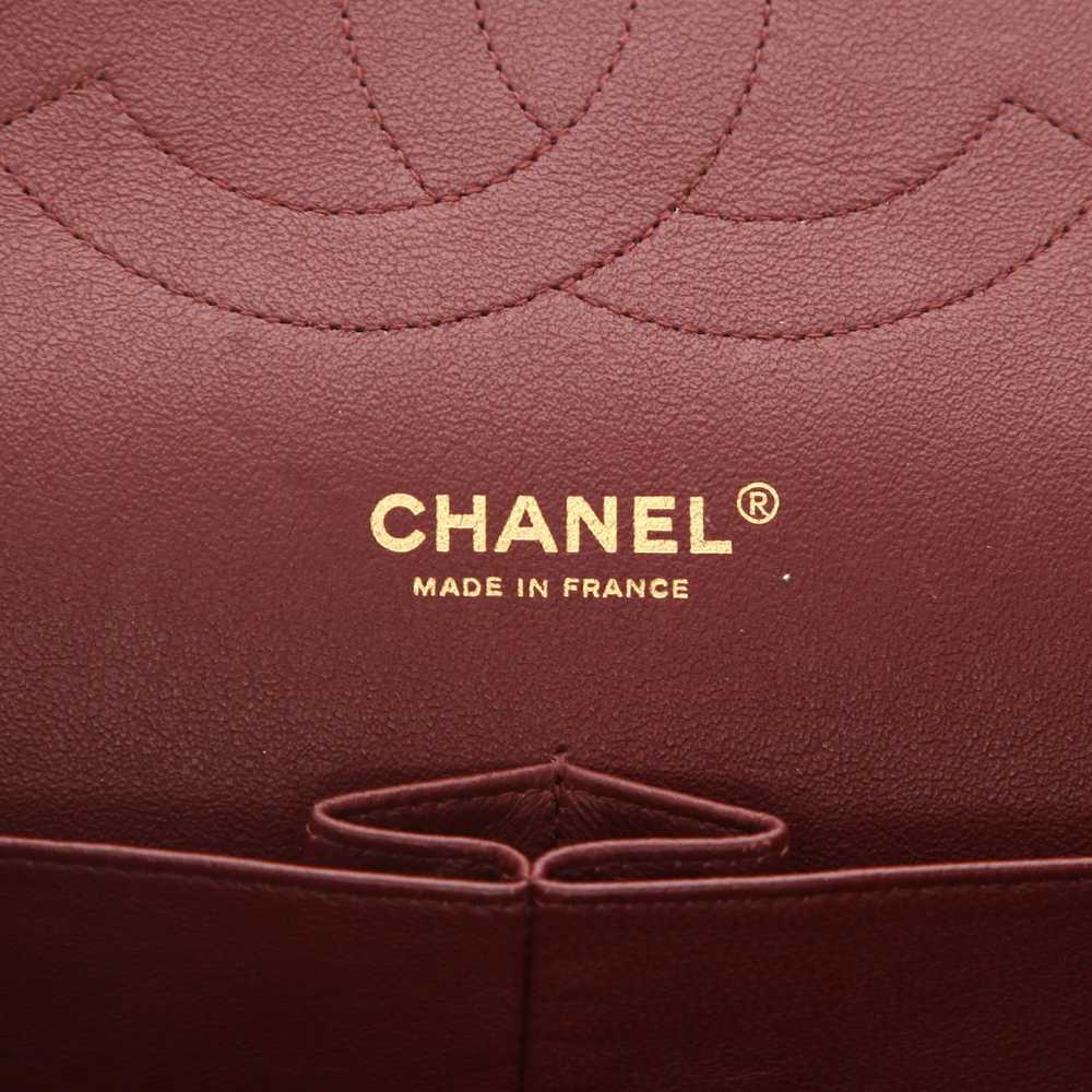 Chanel Timeless Jumbo handbag in red, pink and bu… - image 3