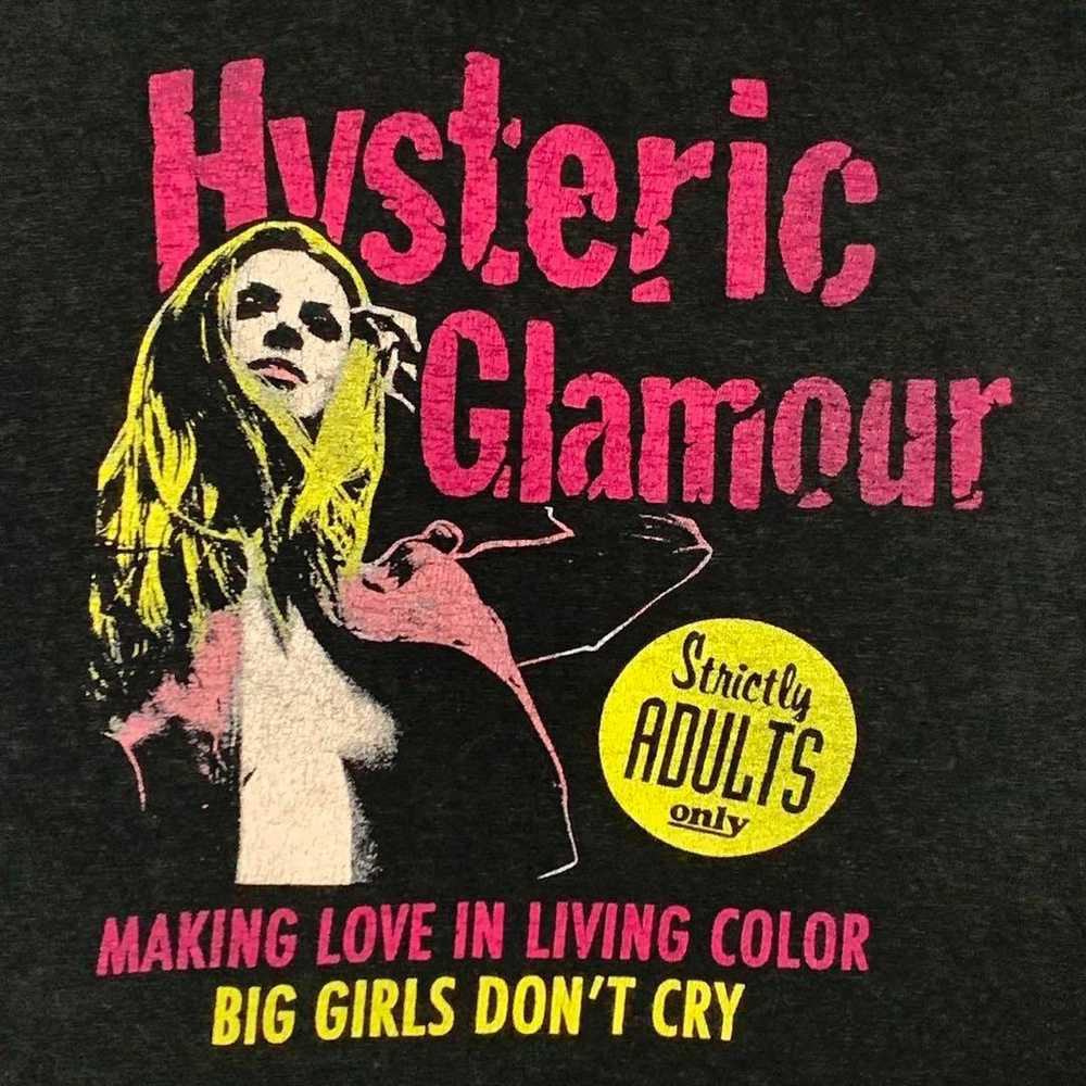 hysteric glamour girl design black tee - image 3