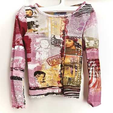Kenzo vintage mesh top - Gem