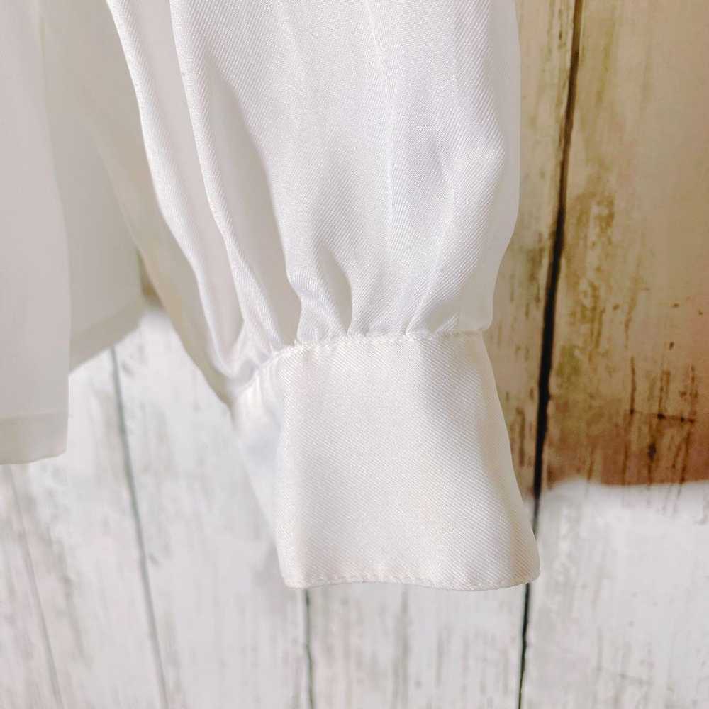 White shirt, vintage blouse, vintage, stylish, vi… - image 7